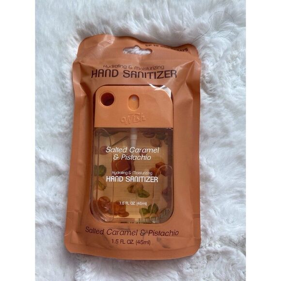 Smart Care Scented Hand Sanitizer Spray 1.5 Fl Oz Salted Caramel & Pistachio NEW - Picture 1 of 8
